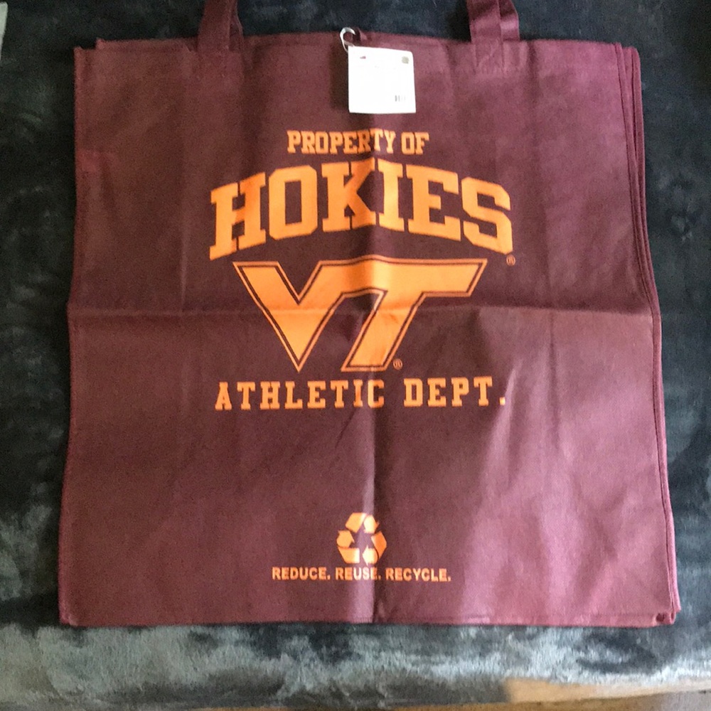 🏈 VIRGINIA TECH Reusable Large Bag
